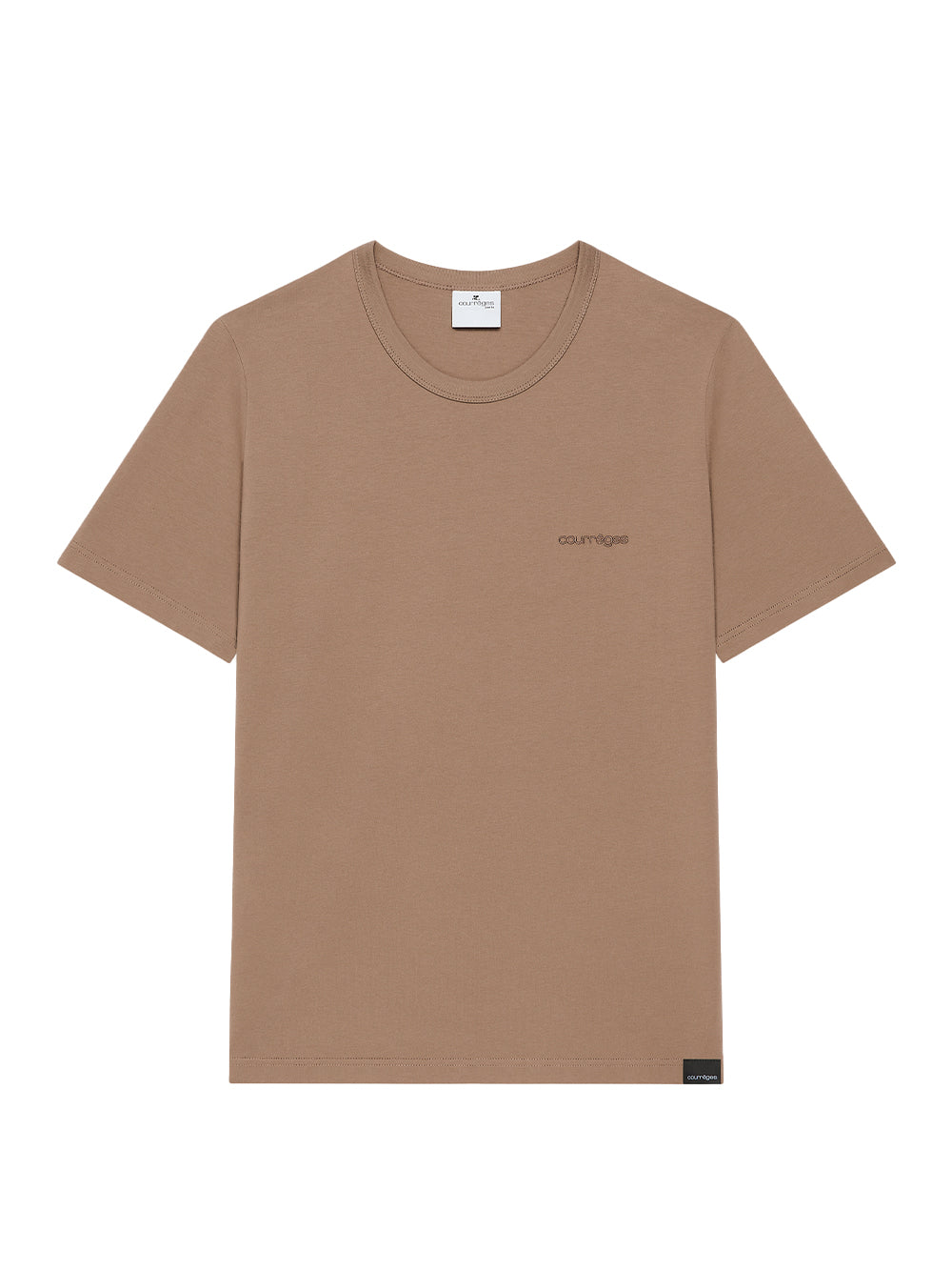 Embroidered T-Shirt (Mocha)