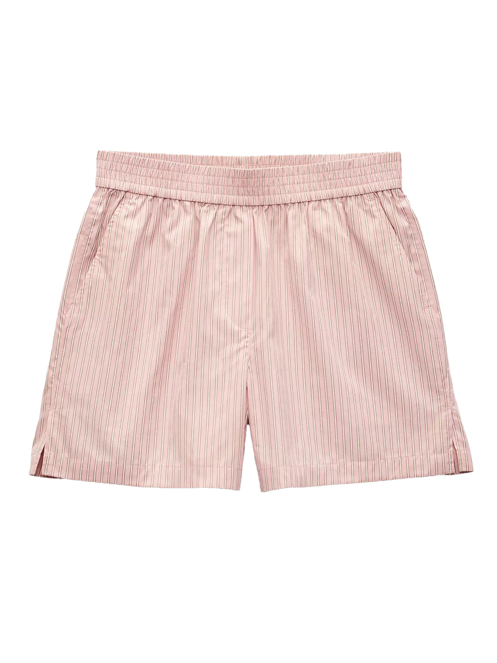 Emma Striped Shorts (Blush Stripe)