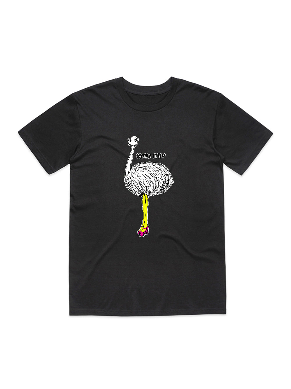 Emu Miu Col T-Shirt (Black)