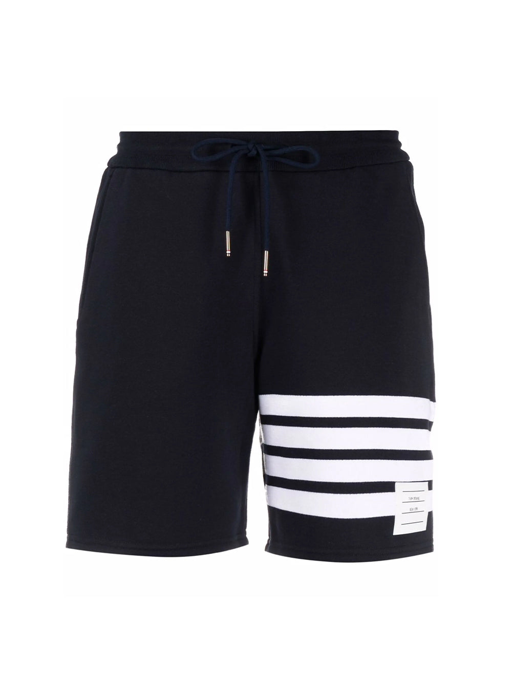 Engineered 4-Bar Jersey Track Shorts (Navy)