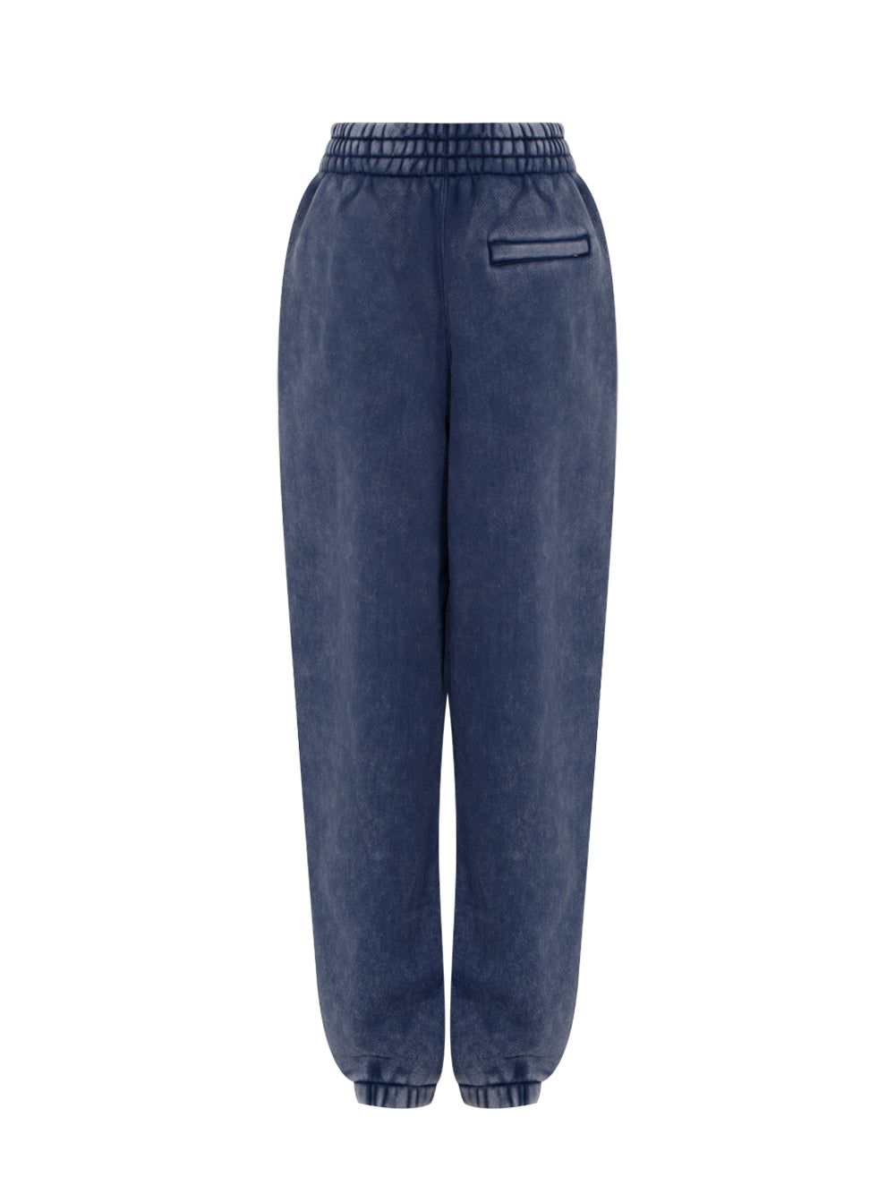 Essential Terry Classic Sweatpants Puff Paint Logo (Acid Black Ice)