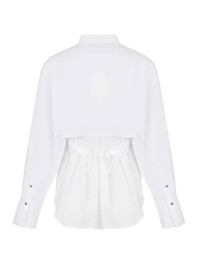 Eve Poplin Shirt (White)