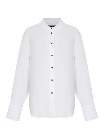 Eve Poplin Shirt (White)