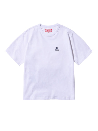 Everyday AECA Clover Half Sleeve Tee (White)