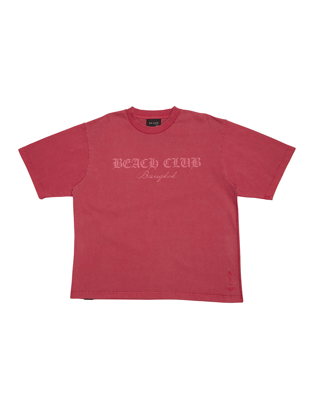 (Exclusive) Beach Club Bangkok Tee (Red)