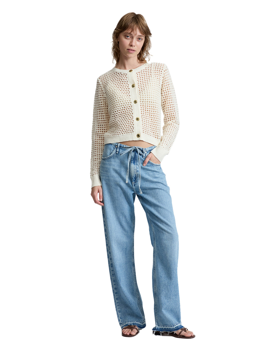 Ezra Cardigan (White)