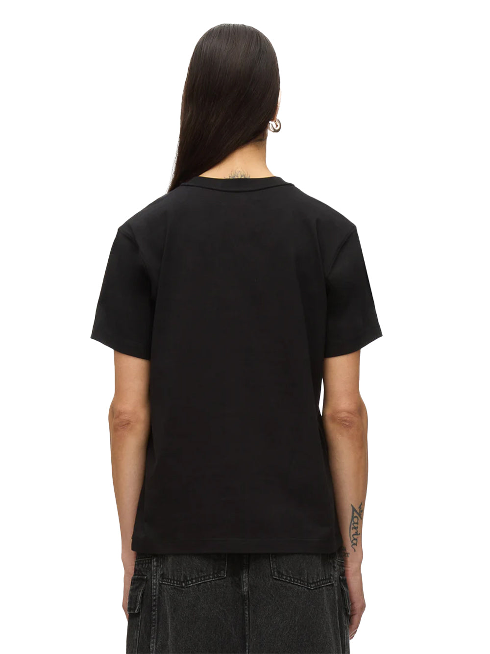 I Lov'd You Embroidered Tee (Black Multi)