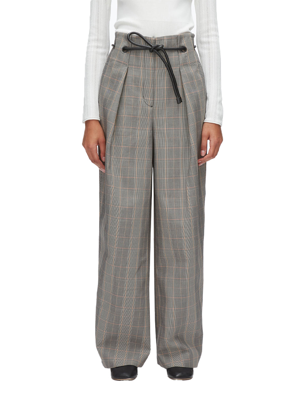 Origami Wide Leg Pant Black Multi
