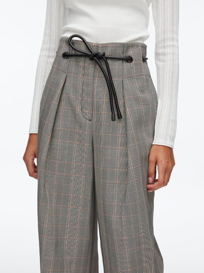 Origami Wide Leg Pant Black Multi