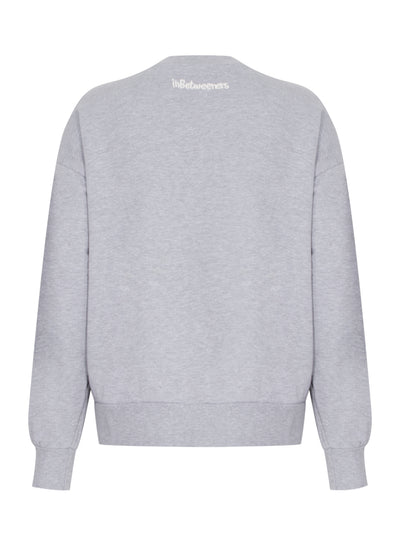 Seatshirt Unisex Grigio Melange/Melange Gray