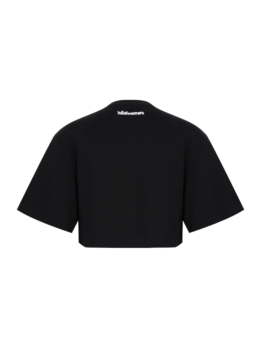 Cropped T-Shirt Woman Nero/Black