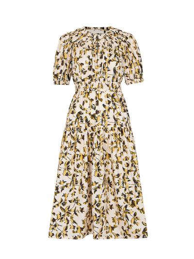 Othella Short Sleeve Midi Dress Lucent