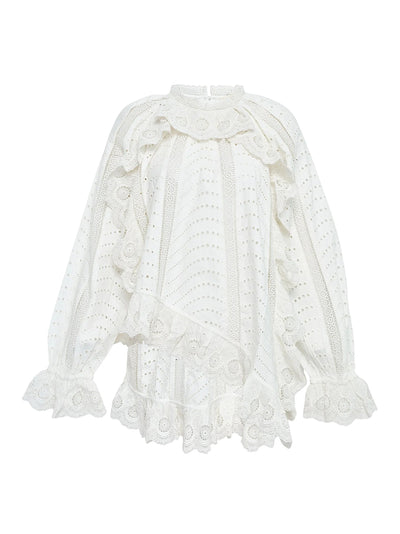 Marcella Asymmetrical Long Sle Pristine