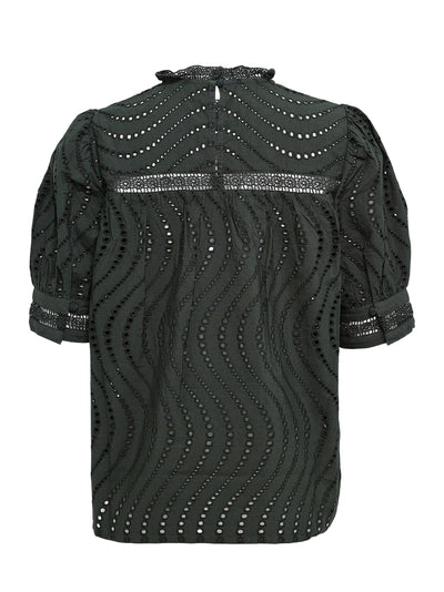 Virginia Lace Collar Short Cypress