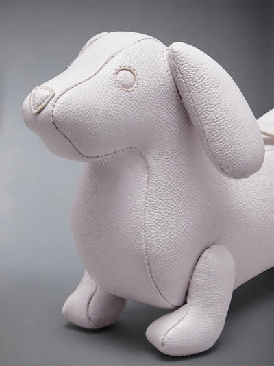 Pebble Grain Hector Baguette Bag Light Pink
