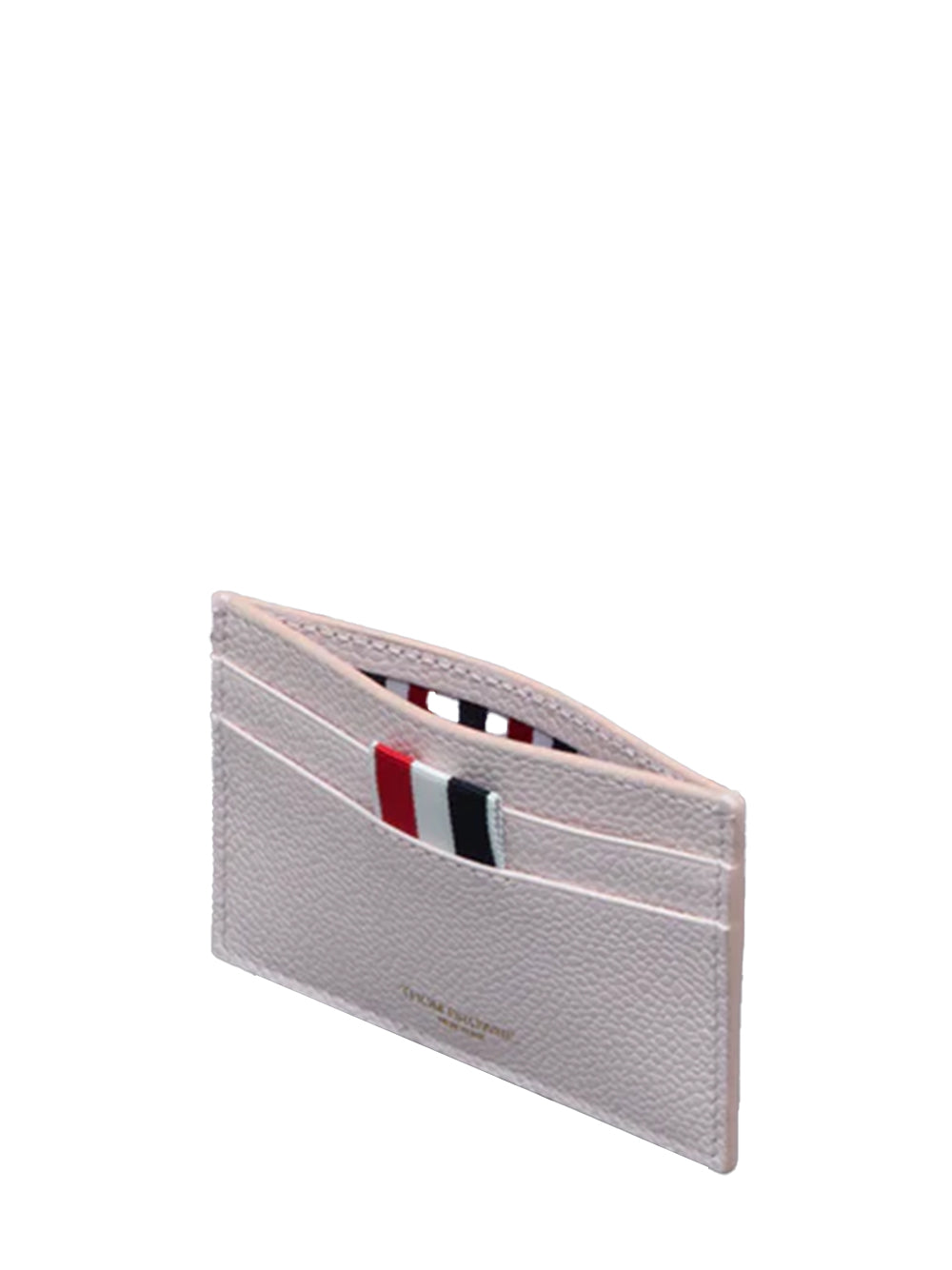 Pebble Grain Double Sided Card Holder (Light Pink)