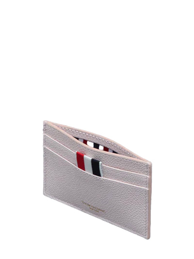 Pebble Grain Double Sided Card Holder (Light Pink)