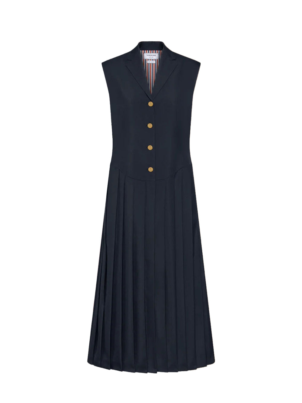 School Uniform Pleated Dress Navy
