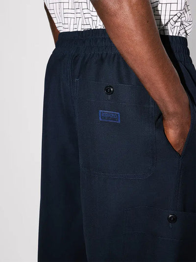Cargo Jogpant Blue Black