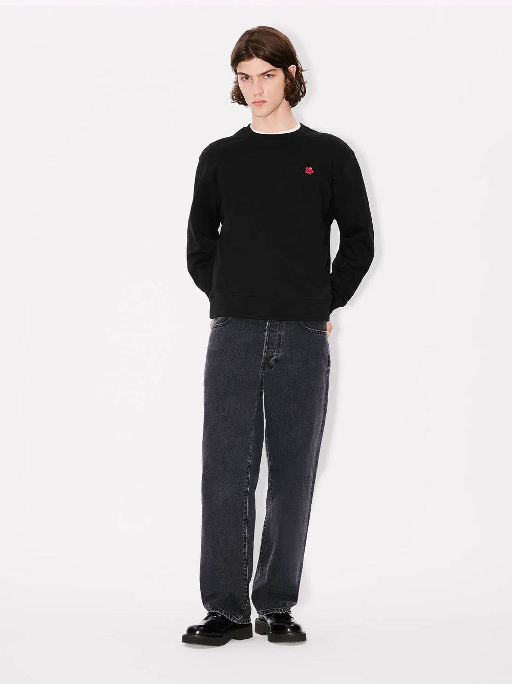Boke Flower Classic Sweatshirt Black