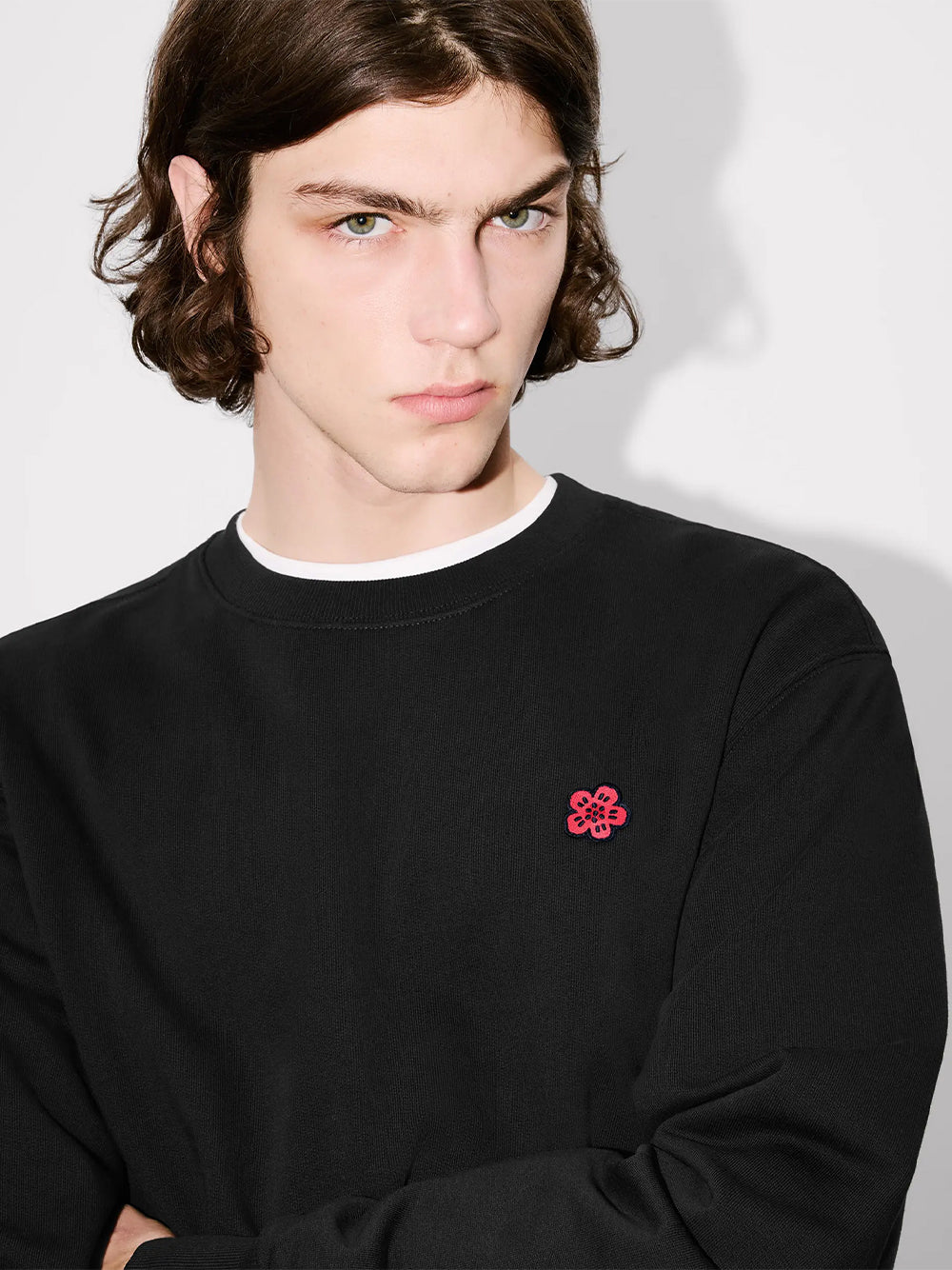 Boke Flower Classic Sweatshirt Black