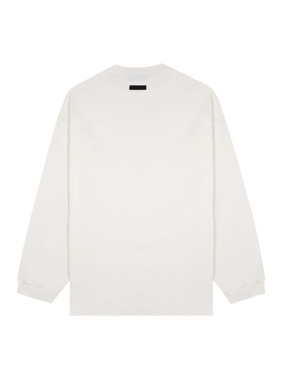 Essentials LS Tee (Cloud Dancer)