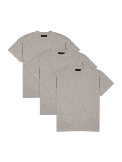 3-Pack Essential Tee (Dark Heather)
