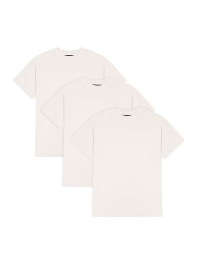 3-Pack Essential Tee (Shell)