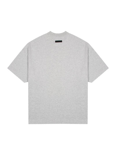 Crewneck T-Shirt (Light Heather Grey)