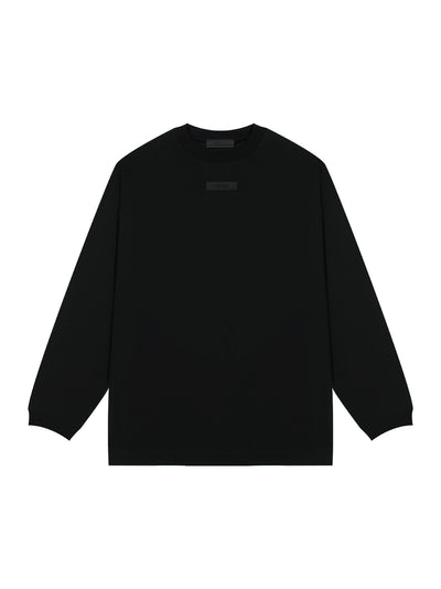 Essentials Long Sleeve Tee (Black)