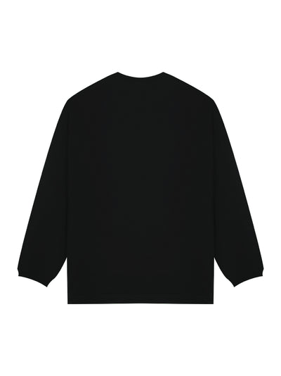 Essentials Long Sleeve Tee (Black)