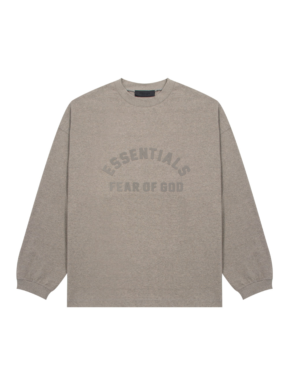 Essentials Heavy Long Sleeve Tee (Heather Grey)