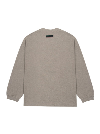 Essentials Heavy Long Sleeve Tee (Heather Grey)