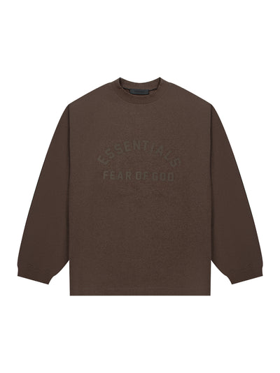 Essentials Heavy Long Sleeve Tee (Heather Wood)