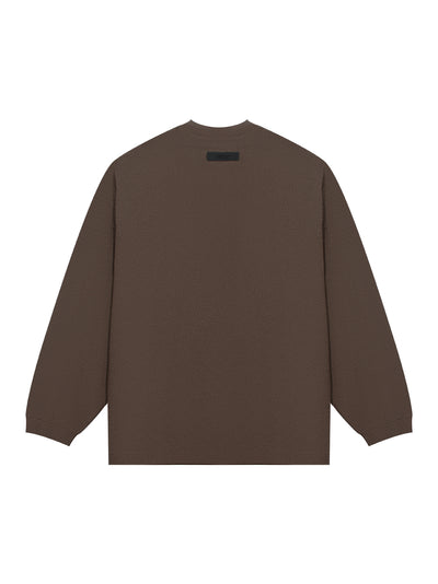 Essentials Heavy Long Sleeve Tee (Heather Wood)