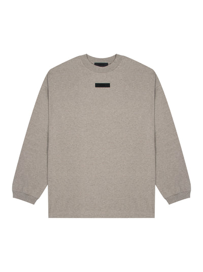 Essentials Long Sleeve Tee (Heather Grey)