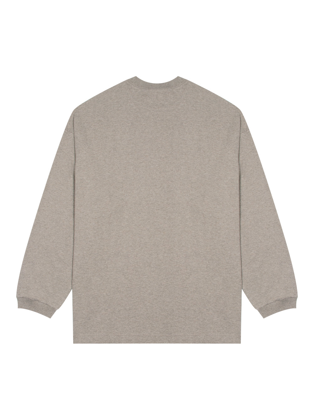 Essentials Long Sleeve Tee (Heather Grey)