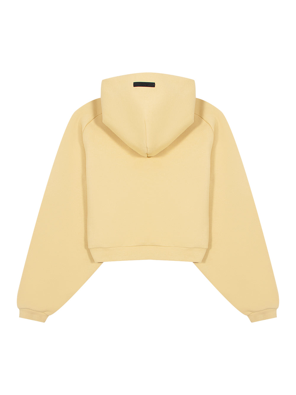 Fleece Cropped Hoodie (Amber)
