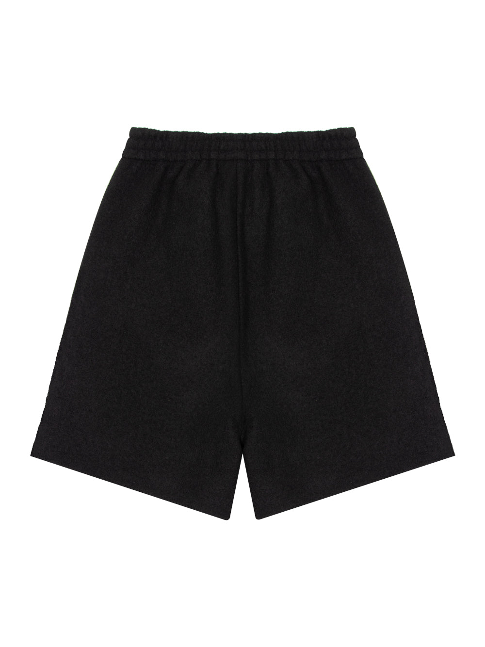 Fleece Relaxed Shorts (Black)