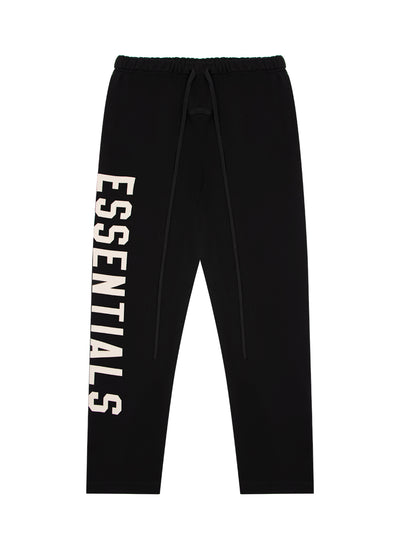 Fleece Relaxed Sweatpant (Black)