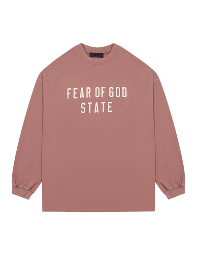 Heavy Longsleeve Tee (Crimson)