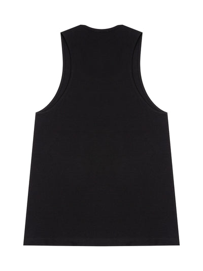 Ribbed Tank Top (Black)