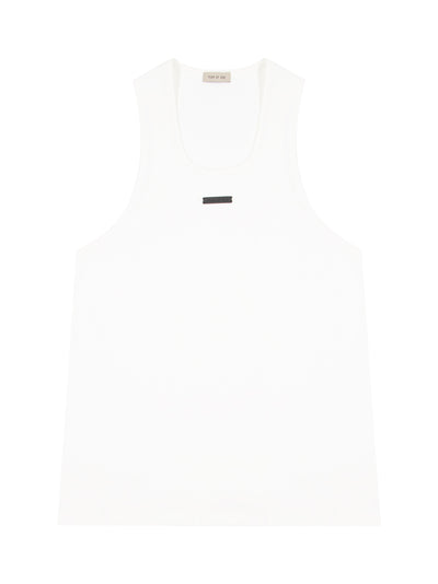 Ribbed Tank Top (White)