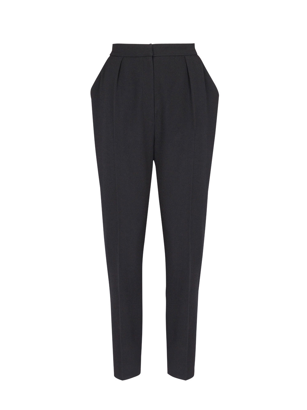 Hw Tailored Grain De Poudre Pants 0Pa Noir