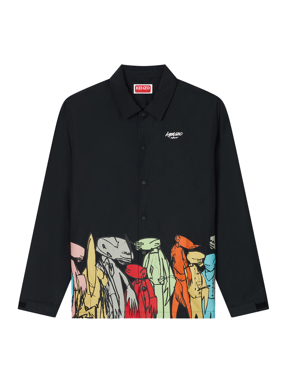 Kenzo Futura Heavy Coach Jacke Black