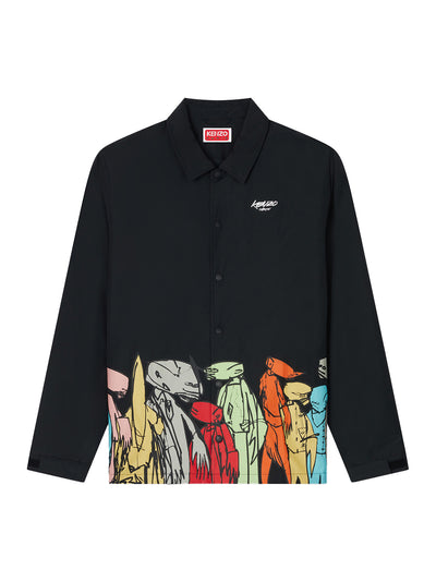 Kenzo Futura Heavy Coach Jacke Black