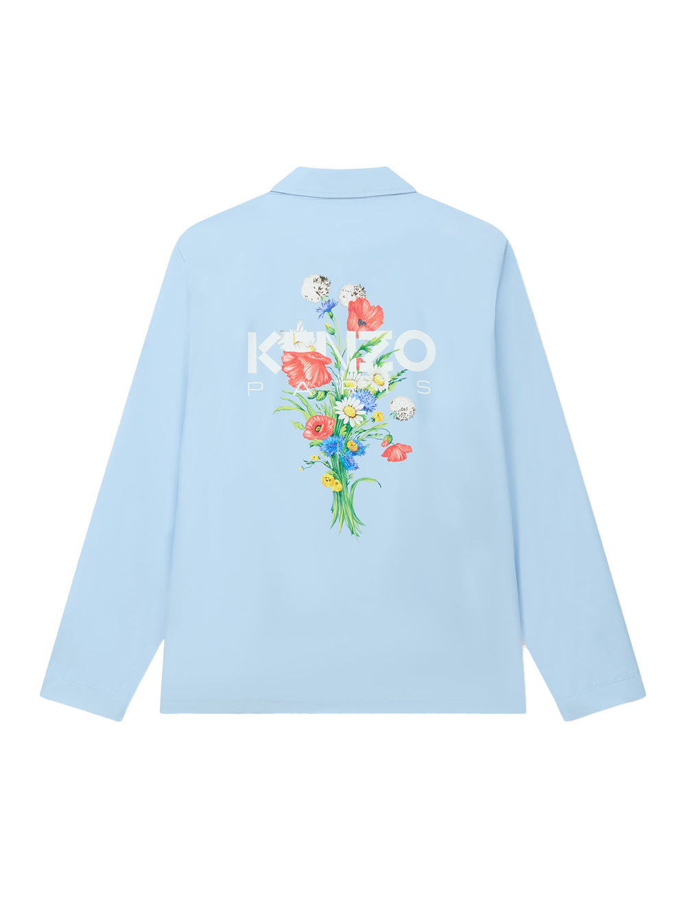 Kenzo Archive Bouquet Light Coach Jacket Glacier