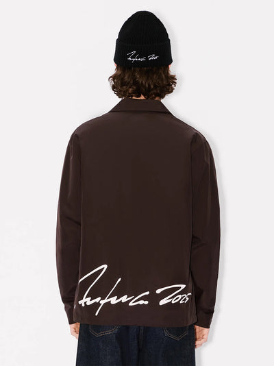 Kenzo Futura Light Coach Jacket Chocolate
