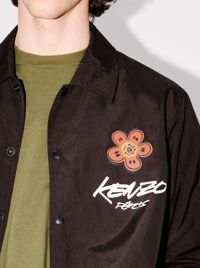Kenzo Futura Light Coach Jacket Chocolate