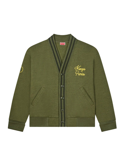 Kenzo Paris Chainstitch Embroi Khaki